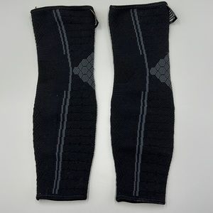 Sparthos Elbow Compression Sleeves. Tennis and Golfers Elbow Support. Pair.